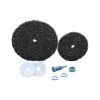 Nylon Sanding Fleece Disc - SNDDISC-NYLFAB-D100MM