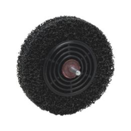 Nylon Sanding Fleece Disc - SNDDISC-NYLFAB-ARBOR-D100MM