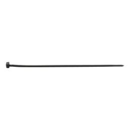 Cable tie for single-hole mounting - CBLTIE-PLA-WEATHERPROOF-BLACK-3,4X206
