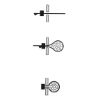Cable tie for single-hole mounting - CBLTIE-PLA-MB-WEATHERPROOF-BLACK-4,6X279