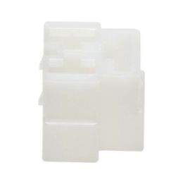 Multiple plug housing for push connector 6.3 x 0.8 mm - PLGHSNG-3COMT-PSHCON-6,3MM