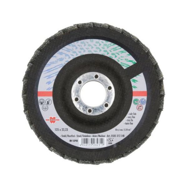 Fleece Segmented Grinding Disc - SNDDISC-NYLFLC-V.FINE-125X22,23