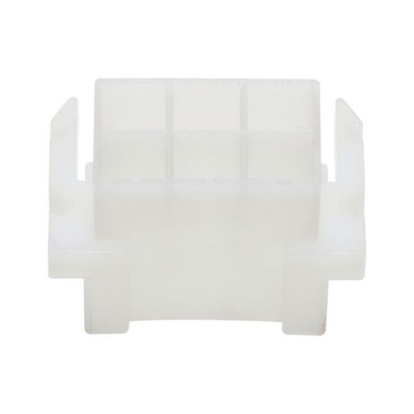 Multiple plug housing for blade connector 6.3 x 0.8 mm - PLGHSNG-6COMT-TABCON-6,3MM
