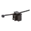 Cable tie edge clip - CBLTIEHOLD-UNI-EDGE CLIP-0,7-3,0MM-PA6.6