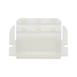 Multiple plug housing for push connector 6.3 x 0.8 mm - PLGHSNG-6COMT-PSHCON-6,3MM