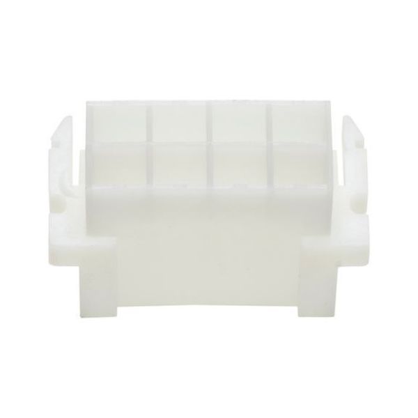 Multiple plug housing for blade connector 6.3 x 0.8 mm - PLGHSNG-8COMT-TABCON-6,3MM