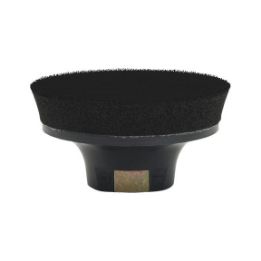 Hook and loop support plate - SPRTPLT-POLPAD-HOKLP-M14-D80MM