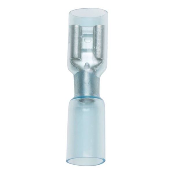 Heat-shrink crimp connector push connector - PSHCON-HSHRTUBE-BLUE-(1,5-2,5SMM)