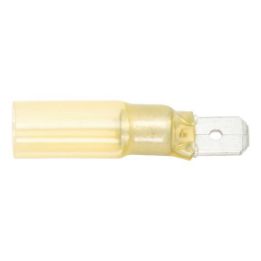 Heat-shrink crimp blade connector - TABCON-HSHRTUBE-YELLOW-(4,0-6,0SMM)
