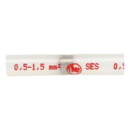Heat-shrink solder connector HIGH-END butt connector - BUTTCON-SLDR-HSHRTUBE-RED-(0,5-1,5SMM)