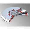 Hook and loop fastener support plate - ADHDISC-HOKLP-HARD-MULTI-D150MM