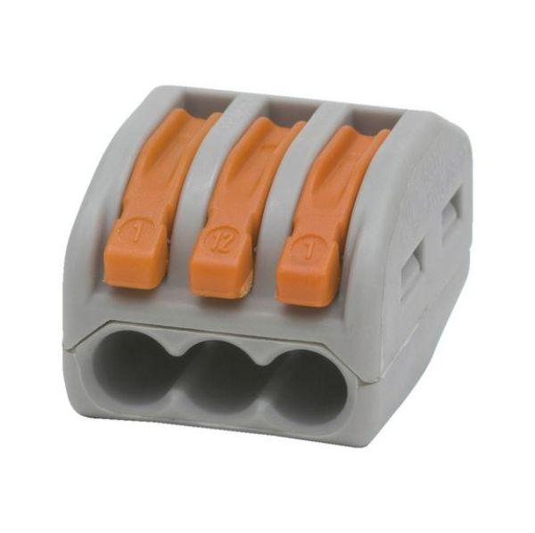 Wago screwless connection terminal - PLGINCON-WIRE-FLEX/RIGID-3X(0,08-4,0SMM)