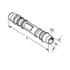 Hose connector - HOSECON-PLA-STRAIGHT-D8,0MM