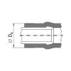 Screwless hose clamp - HOSECLMP-SCRL-GRN-W7MM-D11MM-(11,5-12)