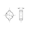 Two-ear clamps - 2EARCLMP-(A2K)-(11-13MM)