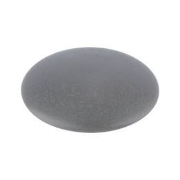 Cover cap, flat, for hexalobular head and AW drive - CAP-FL-AW20-R7037-DUSTYGREY-D12