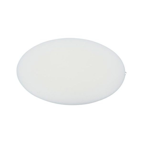 Cover cap, flat, for hexalobular head and AW drive - CAP-FL-AW25-R9010-PUREWHITE-D15