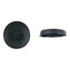 Cover cap, overlapping, for hexalobular head and AW drive - CAP-W.FLG-AW30-R8016-MAHOGBROWN-D15