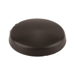 Cover cap, overlapping, for hexalobular head and AW drive - CAP-W.FLG-AW30-R9005-JETBLACK-D15