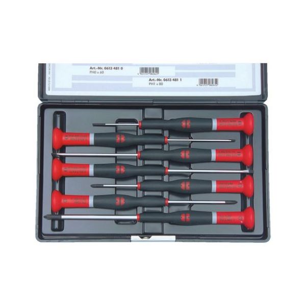 Precision screwdriver set, slotted and PH - SCRDRIV-PREC-SET-SL/PH-7PCS
