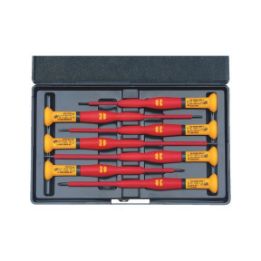VDE precision screwdriver assortment, slotted/PH - SCRDRIV-VDE-SET-FINEMECHANIC-SL/PH-7PCS