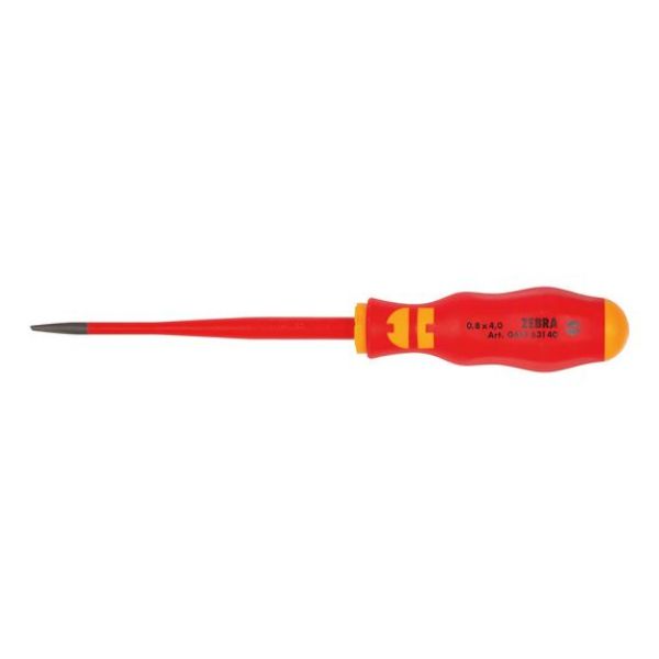 Picture for category VDE screwdriver flat slotted extra slim