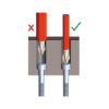 VDE screwdriver, PH recessed head, extra slim - SCRDRIV-VDE-PH-SLIM-1X80