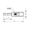 Magnetic bit holder - HOLD-BIT-SLEV/CRCLIP-MAGN-ADJUST-1/4IN