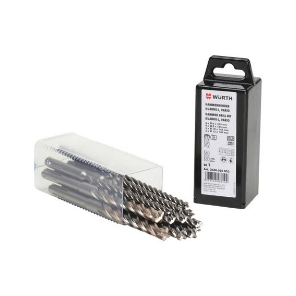 Picture for category Ham. dr. bit Multipack Plus Quadro-L Vario 12 pcs.