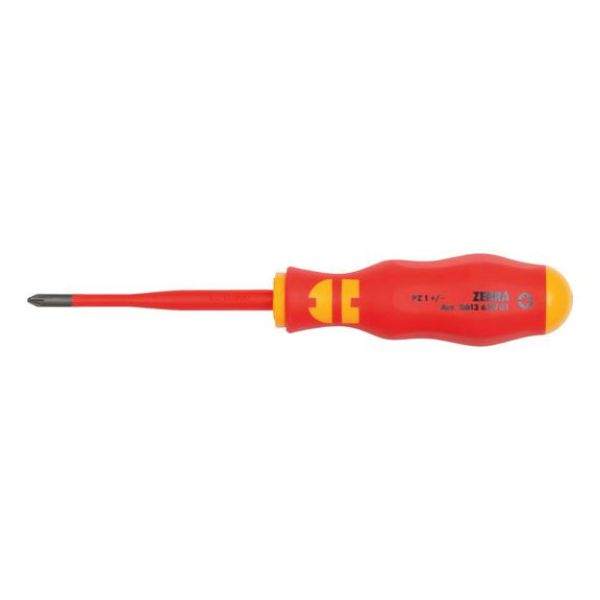 VDE screwdriver, plus/minus PZ, ultra slim - SCRDRIV-VDE-SL-PZ-SLIM-1X80MM