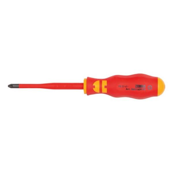Picture for category Slotted/PZ VDE screwdriver, extra slim