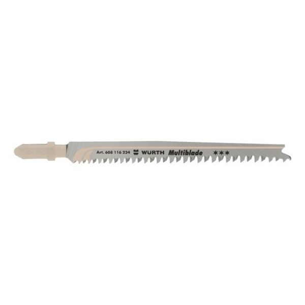 Jigsaw blade, wood - JIGSAWBLDE-WO-5PCS-MULTIBLADE-90MM