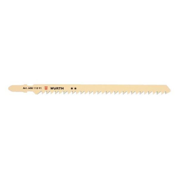 Jigsaw blade, wood - JIGSAWBLDE-WO-5PCS-123/4