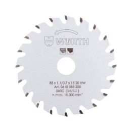 Circular saw blade, wood, for cordless hand-held circular saw HKS 10-A/12-A - BLDE-CRCLSAW-WO-TC-VT-85X20X15