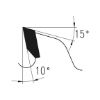 Hand-held circular saw blade - CRCLSAWBLDE-WO-TC-VT-190X24X30