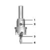 Hole saw HW - SAW-HO-TC-FLCUT-D22MM