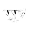 Standard circular saw blade - BLDE-CRCLSAW-WO-TC-VT-250X60X30
