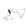 Blank circular saw blade - BLDE-CRCLSAW-BLANK-TC-VT-315X28X30