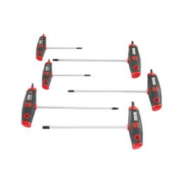 T-handle screwdriver set TX  - SCRDRIV-HNDL-T-SET-INTX-6PCS