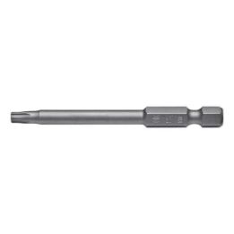 Five-star bit with hole E 6.3 (1/4&quot;) - BIT-5STAR-HO-SZ20-1/4IN-L70MM