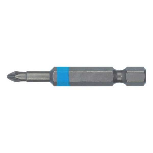 Pozidriv bit - BIT-PZ1-BLUE-1/4IN-L50MM