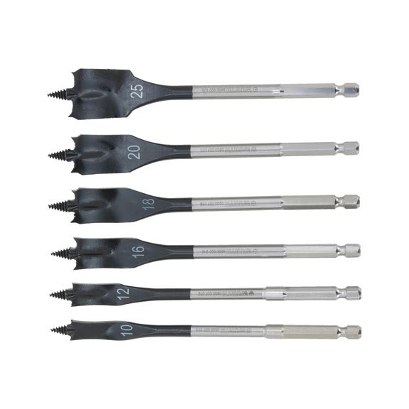WÜRTH Malta Online Shop-Spade drill bit assortment