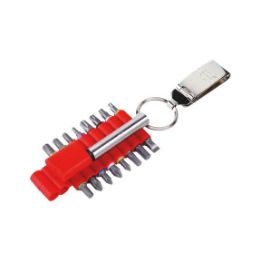 Bit set with metal belt clip - BIT-MIX-SET-17PCS-(16BITS+BITHOLDER)