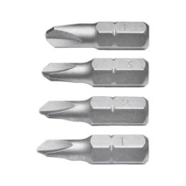 Tri-wing bit assortment, 4 pcs. - BIT-SAFE-SET-3WING-4PCS