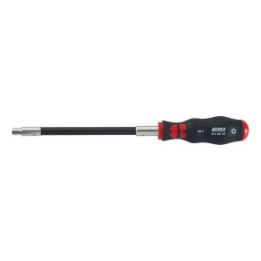 Screwdriver with flexible shaft  - SCRDRIV-HEXHD-FLEXSHFT-WS8X150