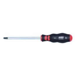 Hexagon ball head screwdriver - SCRDRIV-HEXSKT-BALLHD-WS6X125