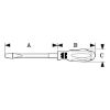 Screwdriver handle - HNDL-SCRDRIV-6,0MM