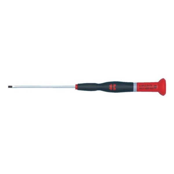 Precision screwdriver, flat slotted - SCRDRIV-PREC-SL-0,16X0,8X40