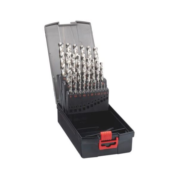 Picture for category Twist drill bit HSCo type RN OXID assort., 25 pcs