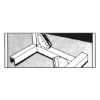 Angled magnet - SQUAR-PRECSET-MAGN-L96XB64MM